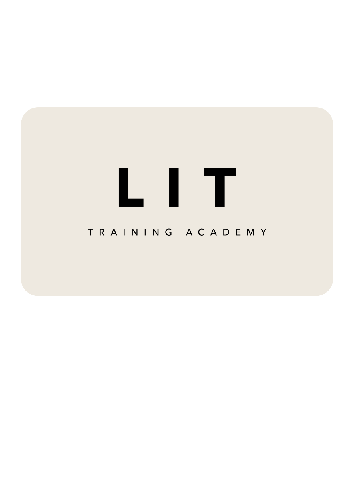 LIT Training Academy Gift Card
